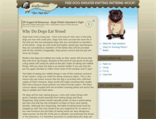 Tablet Screenshot of doggoneknit.com